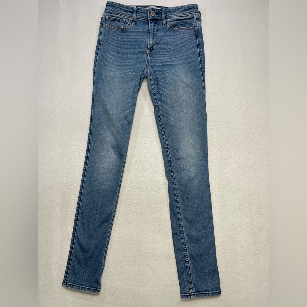 Abercrombie & Fitch Skinny Jeans Women 27x31 Medium Wash Stretch Denim